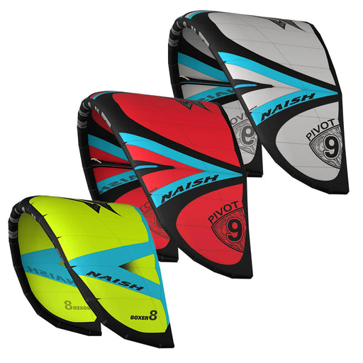 Three New Naish Kites Bundle | Force Kite & Wake
