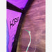 Used 2026 North Reach 12m kite in Deep Purple – wingtip bridle detail
