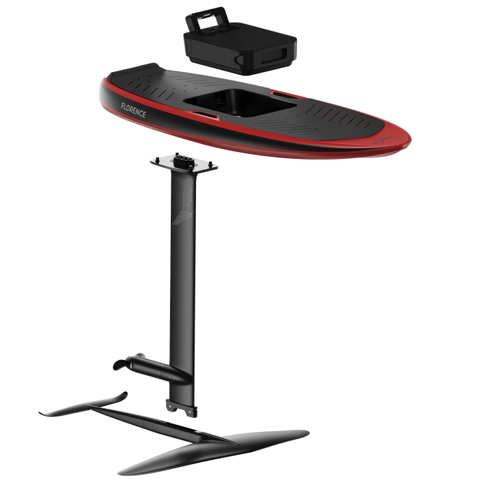 Lift Florence 4.7 Lift X E Foil 49L - Florence Red, LIFT,eFOIL - Lift Electric Foil Complete Package