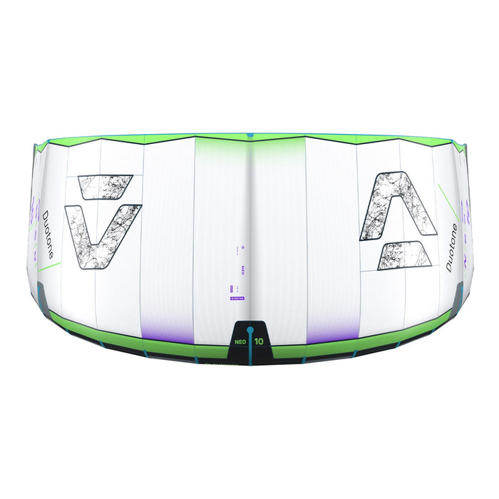 2027 Duotone Neo Kite - Undyed/Lime - Top View