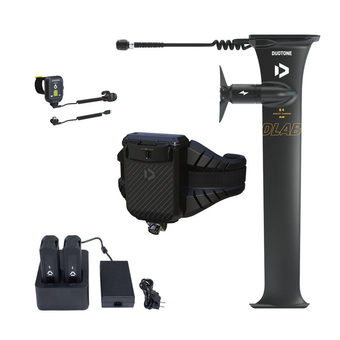 Duotone Foil Assist D/LAB set with carbon mast, eHarness and remote