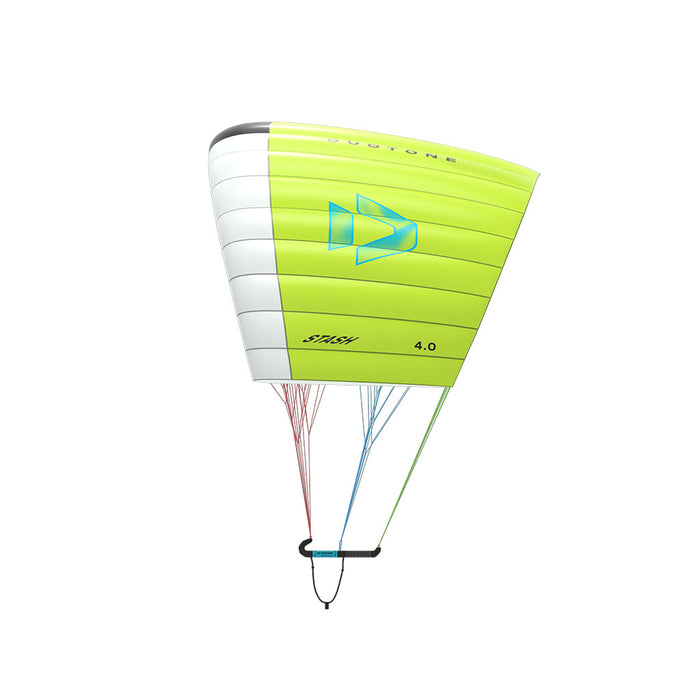 duotone stash parawing v2 - white/green side view