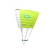 duotone stash parawing v2 - white/green side view