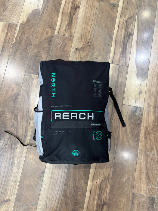 2026 North Reach 13m Kite Used Turquoise