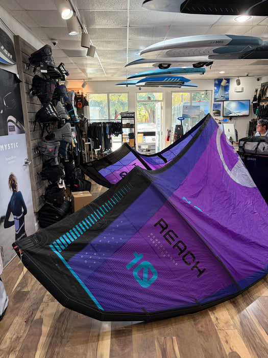 North Reach 10m used kite and Naish Motion 138 package, 2026 model used kitesurfing gear