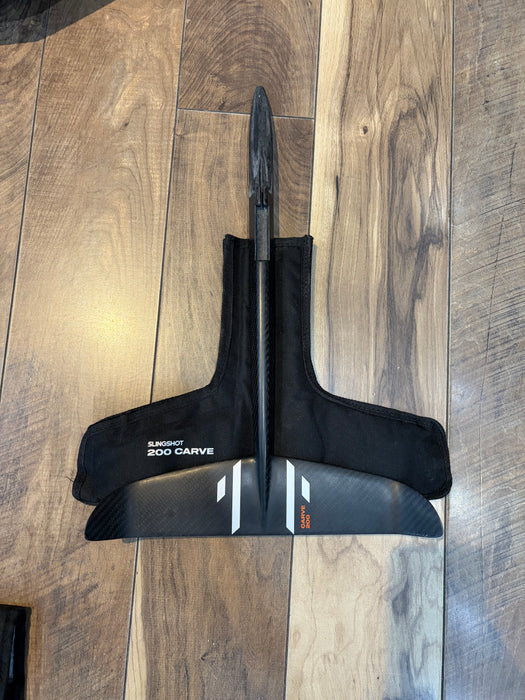 Slingshot One-Lock Tail Wings Carve 200 used foil set tail wing component