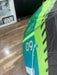 Used North Orbit 9m kite in Super Lime color, shown from the front