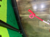 2027 North Orbit 9m used kite in Super Lime color, shown from the front