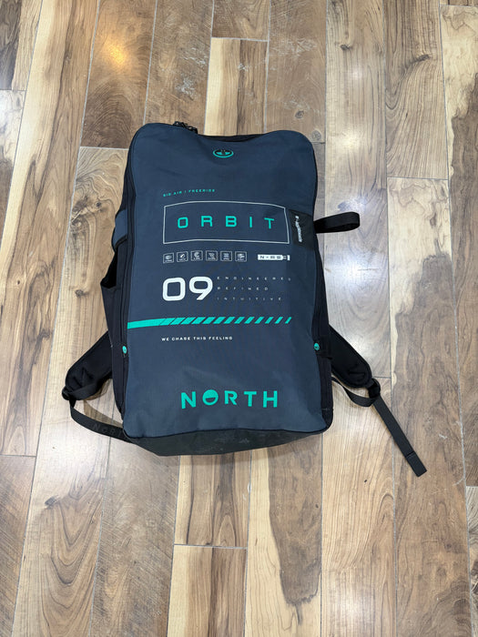 2027 North Orbit 9m used kite in Super Lime color