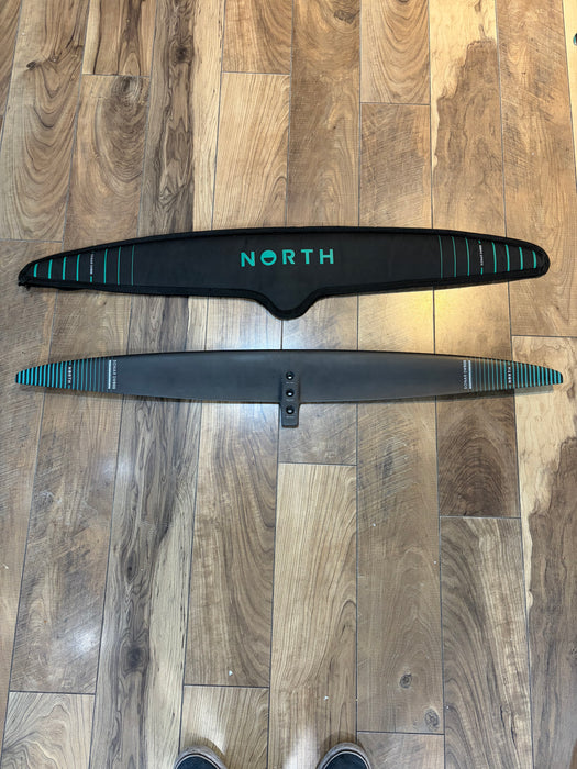North Sonar DW 900 front wing used foil set with lightweight downwind design and streamlined shape