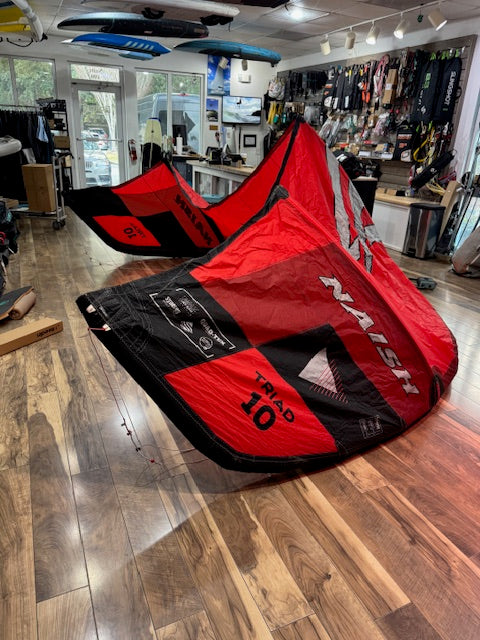 Naish 24/25 Triad 10m Kite Red USED