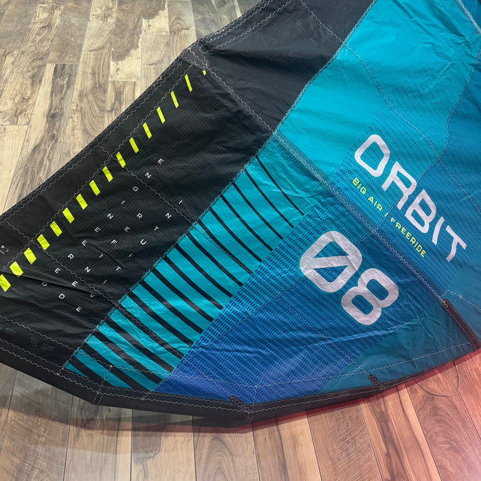 2026 North Orbit  8m Kite Used Turquoise