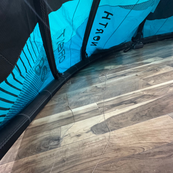 2026 North Orbit  8m Kite Used Turquoise