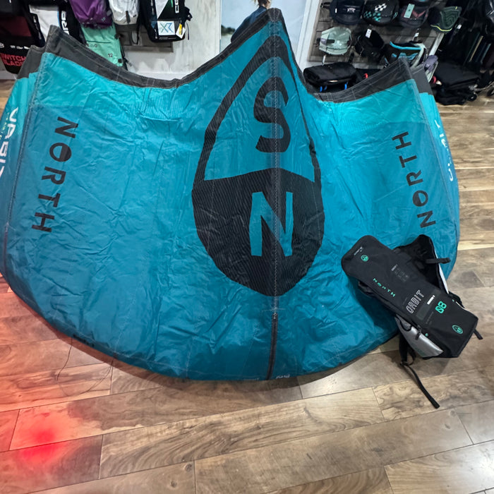 2026 North Orbit  8m Kite Used Turquoise