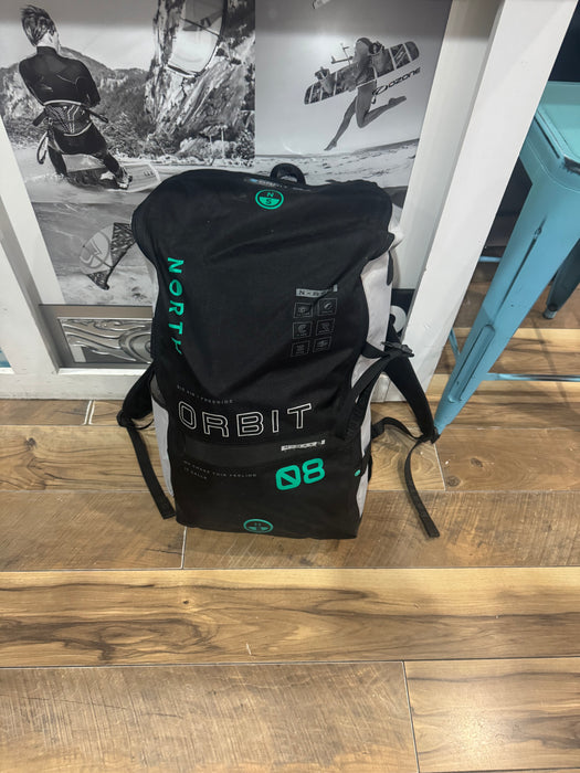 2026 North Orbit  8m Kite Used Turquoise