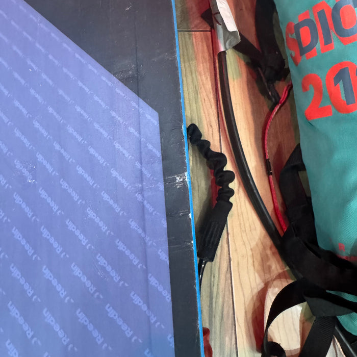 Duotone Dice 12m Click Bar with Reedin Super E Kiteboard Package