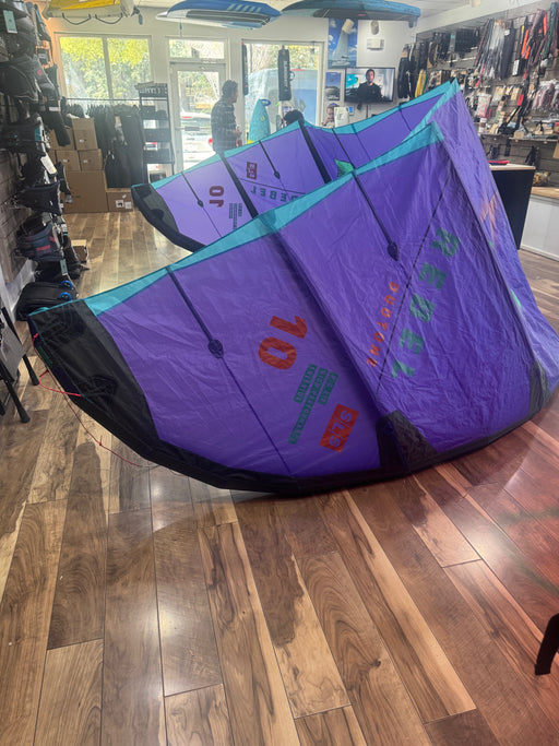 2026 Duotone Rebel SLS 10m Kite Used Purple, DUOTONE,USED GEAR - Used kites for sell