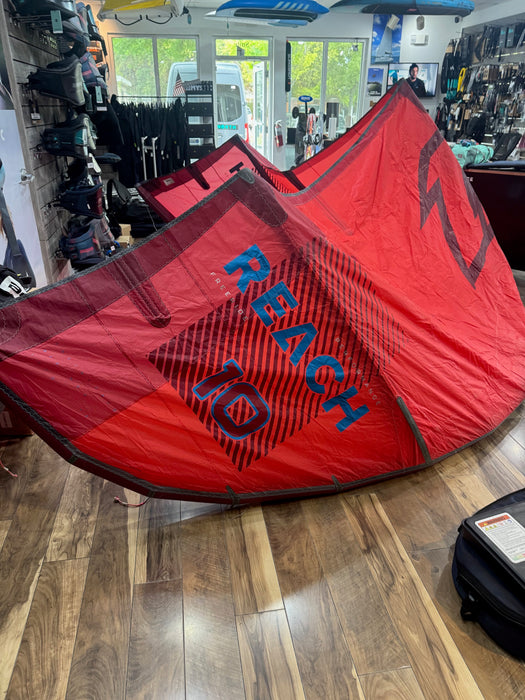 2023 North Reach 10m Kite Used Red, NORTH,USED GEAR - Used kites for sell