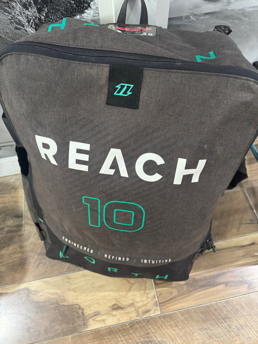 2023 North Reach 10m Kite Used Red, NORTH,USED GEAR - Used kites for sell