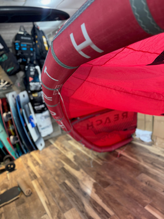 2021 North Reach 9m Kite Used Red, NORTH,USED GEAR - Used kites for sell