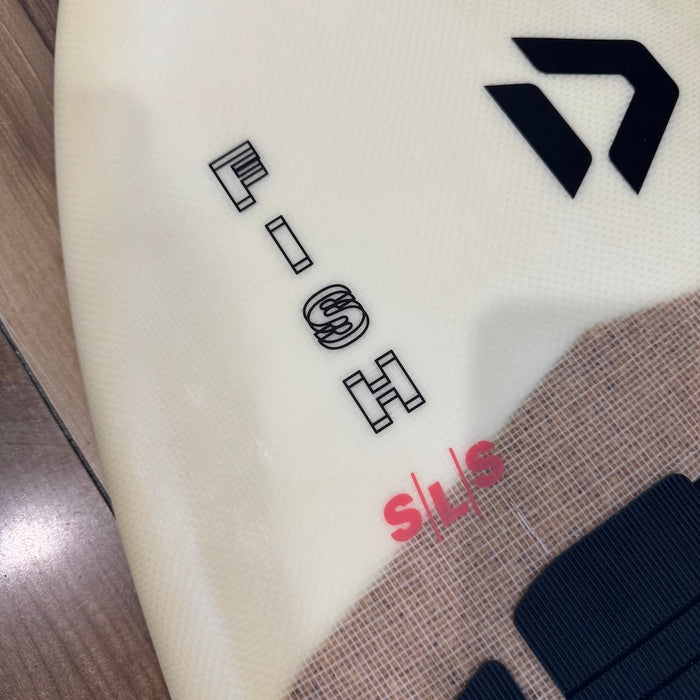 used 2022 duotone fish sls 5'3" surfboard logo