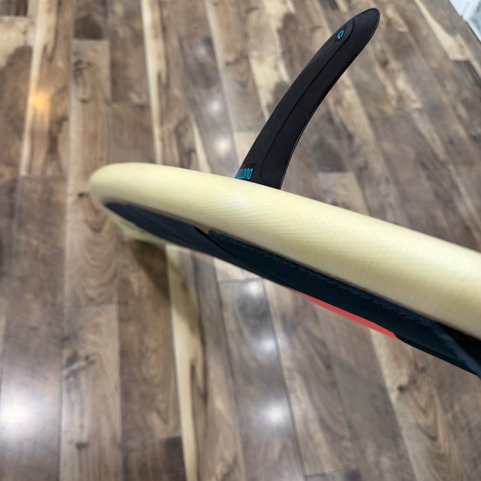 used 2022 duotone fish sls 5'3" surfboard side rail