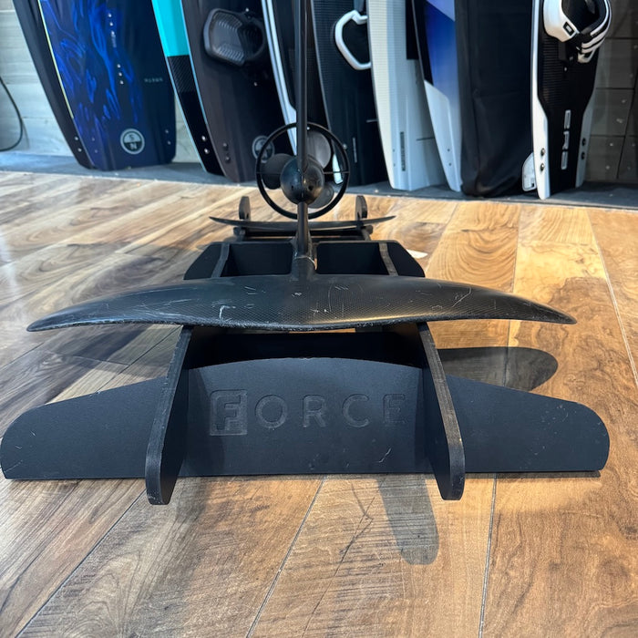 Used lift e foil 5'4" foil front view
