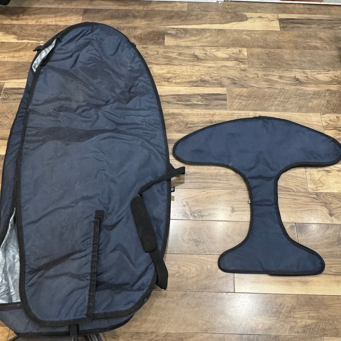 Used lift e foil 5'4" board bag and foil cover
