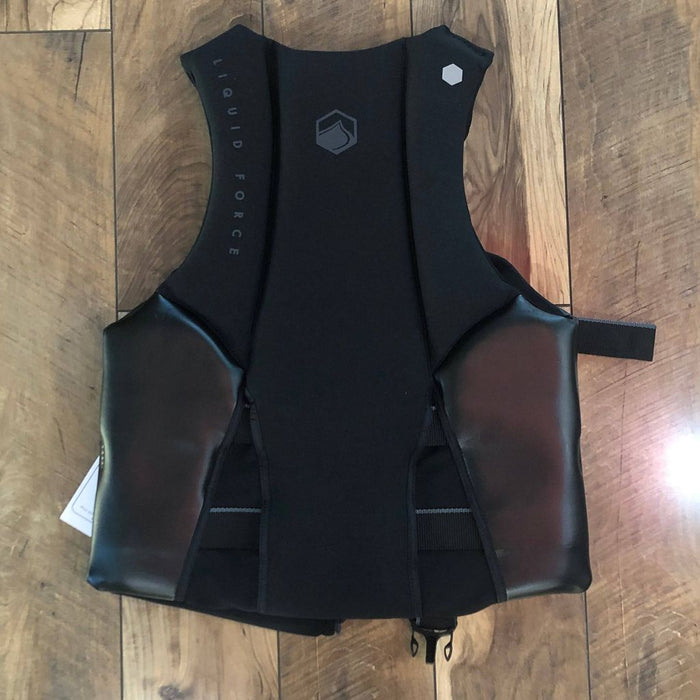 2020 Liquid Force AXIS CGA PFD / Life Jacket BLACK, LIQUID FORCE,KITEBOARDING GEAR ALL - KITE ACCESSORIES - VEST
