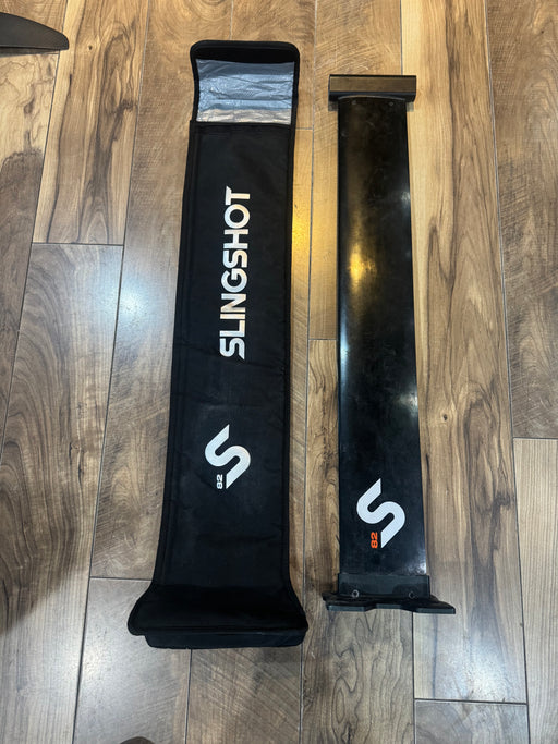 Used Slingshot One-Lock aluminum mast foil set, 82 cm, shown in product image