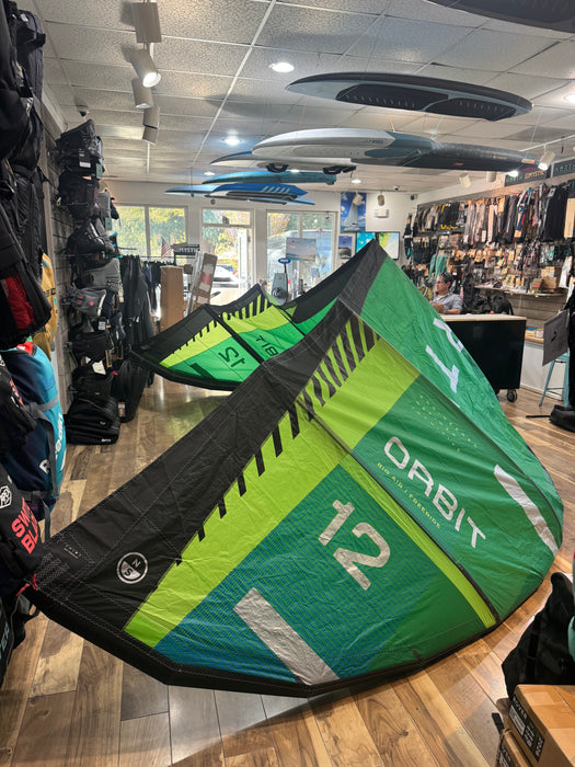 2027 North Orbit 12m Kite Used  (super lime)