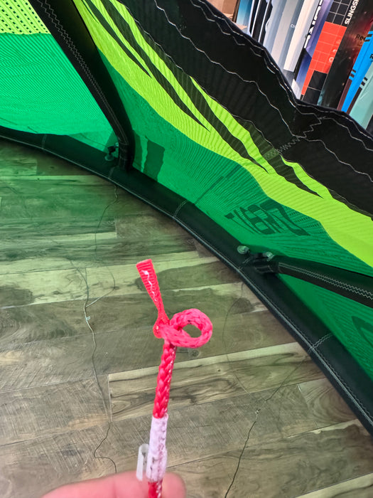 2027 North Orbit 12m Kite Used  (super lime)