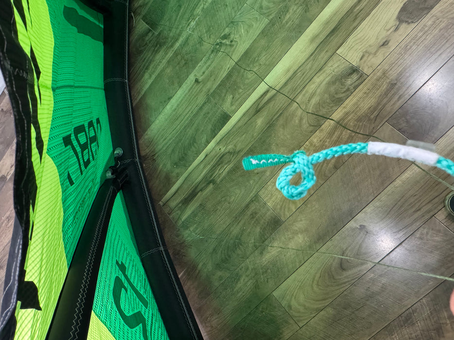 2027 North Orbit 12m Kite Used  (super lime)