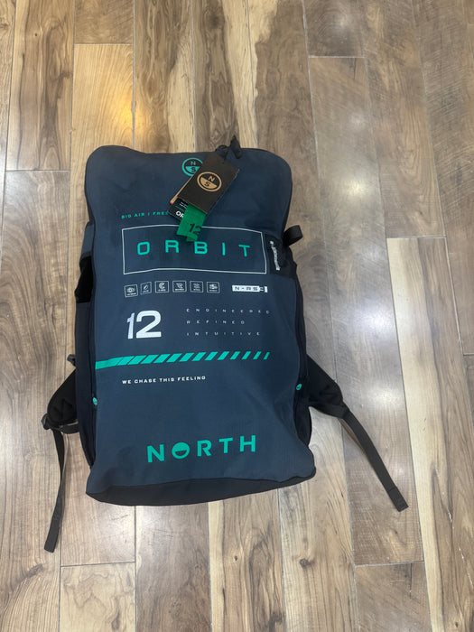 2027 North Orbit 12m Kite Used  (super lime)