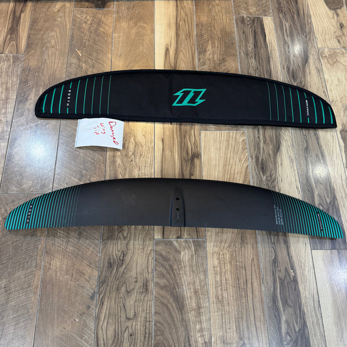 North Sonar HA1450 front wing used foil set for water sports.