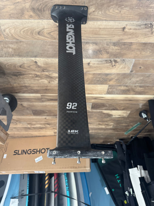 2022 Slingshot Phantasm 92cm carbon mast used foil set gear
