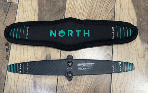 North Sonar Stabilizer S142 used foil set shown from the side
