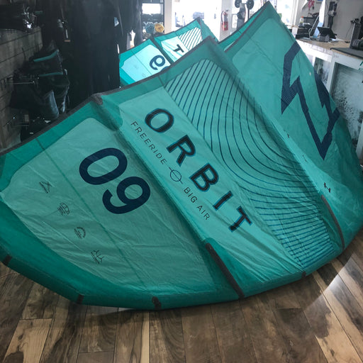 2020 North Orbit 9m Kite Used Green | Force Kite & Wake