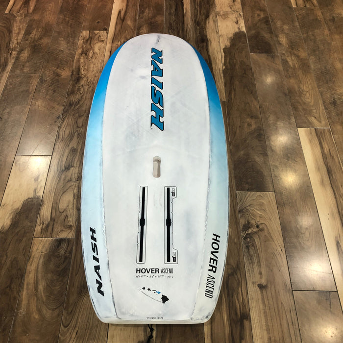 2025 Naish Hover Wing Foilboard Ascend CU 72 USED w/naish straps, NAISH,USED GEAR - Boards