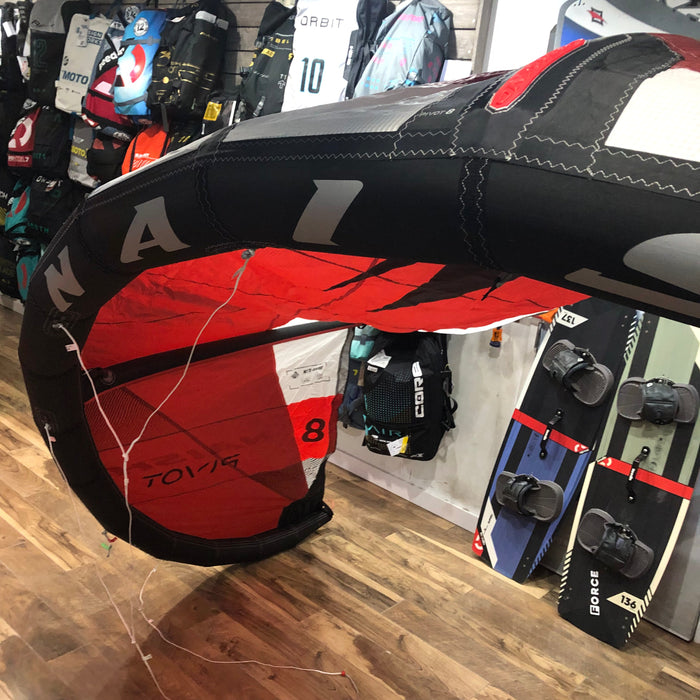 2025 Naish Pivot Kite Burgundy 8m USED, NAISH,USED GEAR - Used kites for sell