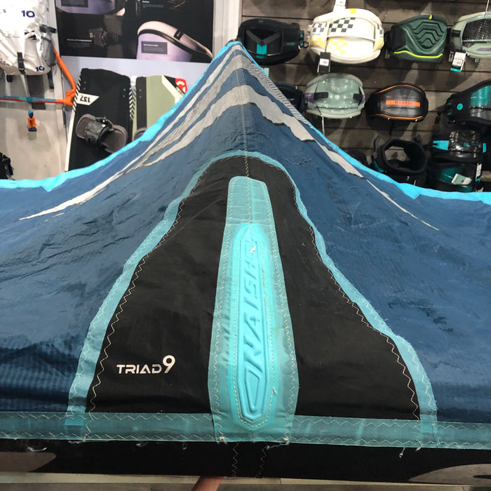 Naish 24/25 Triad Kite dark blue 9m Used, NAISH,USED GEAR - Used kites for sell