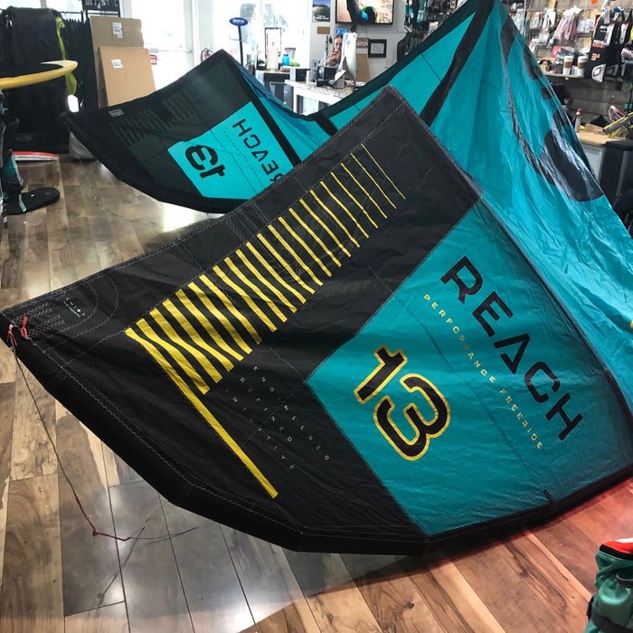 2024 North Reach 13m Kite Used Blue, NORTH,USED GEAR - Used kites for sell