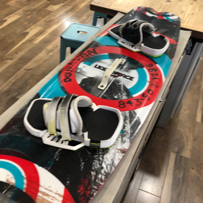 Liquid Force Legacy 135 Jason Slezak KiteBoard Used Complete