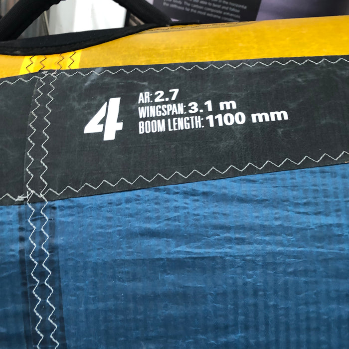 2025 Naish ADX NVision Black/Grey/Blue 4m USED