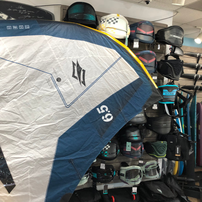 2025 Naish ADX NVision Wing Black/Grey/Blue 6.5m USED