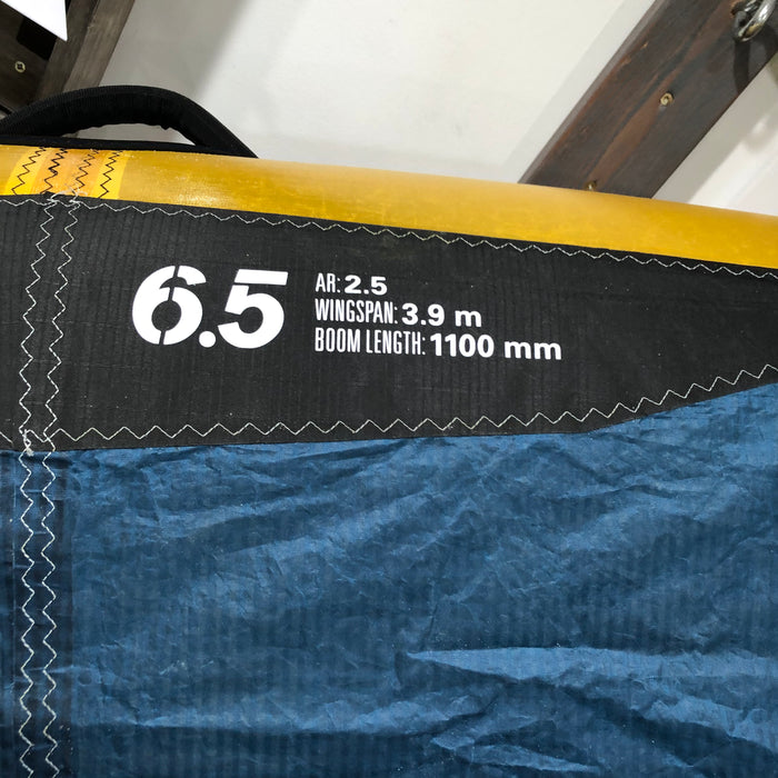 2025 Naish ADX NVision Wing Black/Grey/Blue 6.5m USED