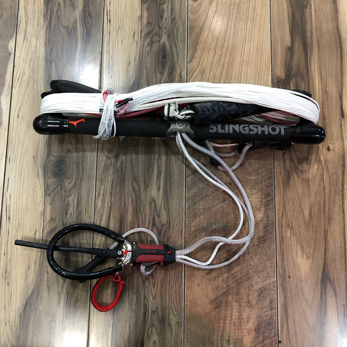 2014 Slingshot Comp Stick Control Bar 17" Bar X 24m lines Used