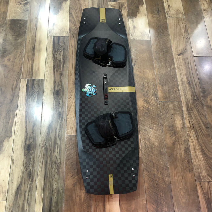 Liquid Force Absolute 136 TT Carbon Kiteboard Used Complete