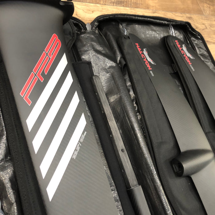 #1 Freedom Foil Boards FFB Halcyon 1030 & 810 Complete Carbon Foil Kit 85cm & 74 Mast Used