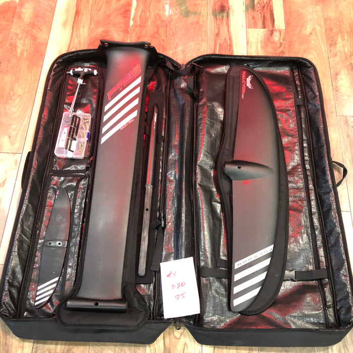 #4 Freedom Foil Boards FFB Halcyon 1030 Complete Carbon Foil Kit 85cm Mast Used